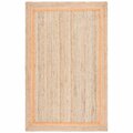 Safavieh 5 x 8 ft. Natural Fiber Global Rectangle Rug, Orange & Natural Color NF109P-5